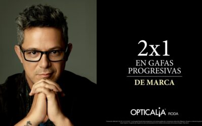 Alejandro Sanz protagonista de la nueva campaña de Opticalia Roda y su oferta 2×1