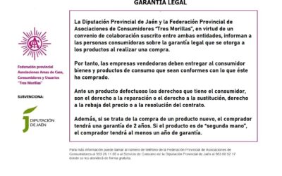 Esto es lo que cubre la garantía legal para consumidores y usuarios