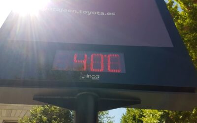 Aviso amarillo por calor este lunes en Jaén, con máximas de hasta 38 grados