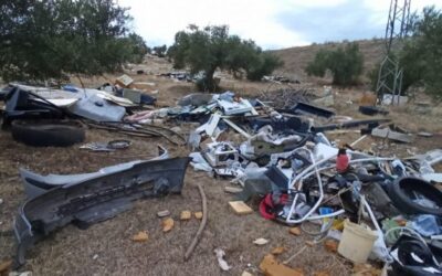 El Ayuntamiento de Jaén cerrará el polígono de Los Olivares y dejará solo tres accesos vigilados ante la acumulación de vertidos ilegales