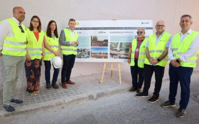 Las obras del paso inferior de la calle Fuerte del Rey avanzan al 60% en la primera actuación de la integración ferroviaria de Jaén