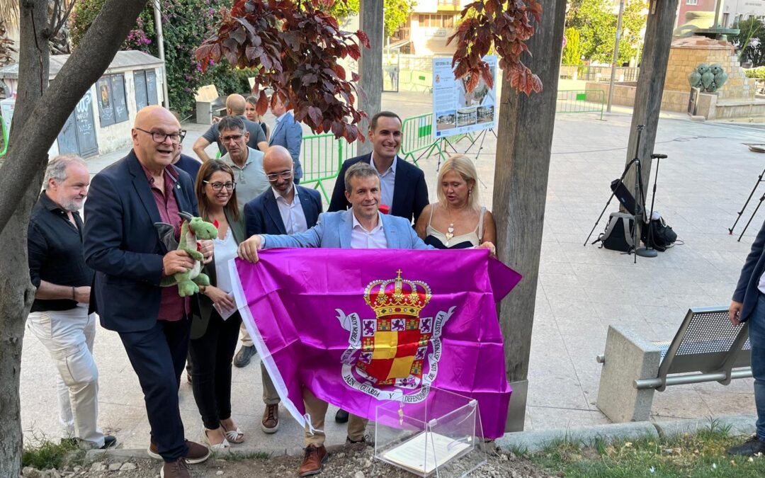 Jaén coloca la primera piedra de la Plaza de la Constitución, la obra más emblemática de los fondos EDIL en la capital
