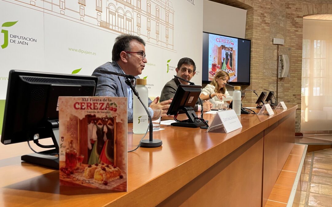 Castillo de Locubín celebra del 19 al 21 de junio su 41ª Fiesta de la Cereza con gastronomía, música, artesanía y actividades para todos los públicos