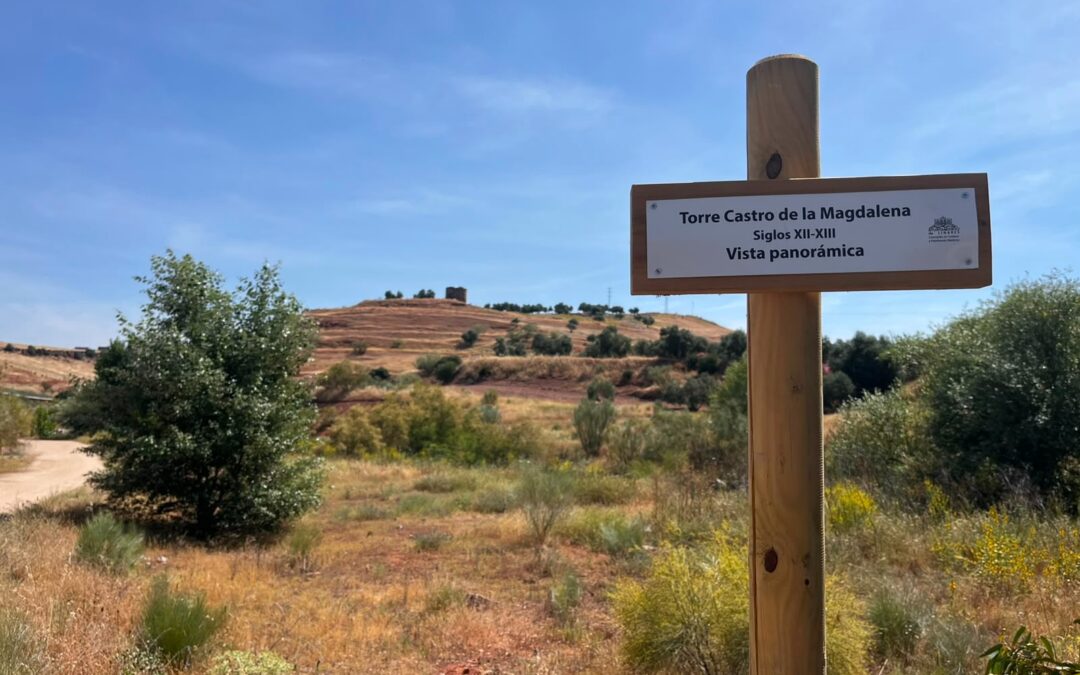 Linares une en 16 kilómetros de sendero el yacimiento de Cástulo y el patrimonio minero con una nueva señalización