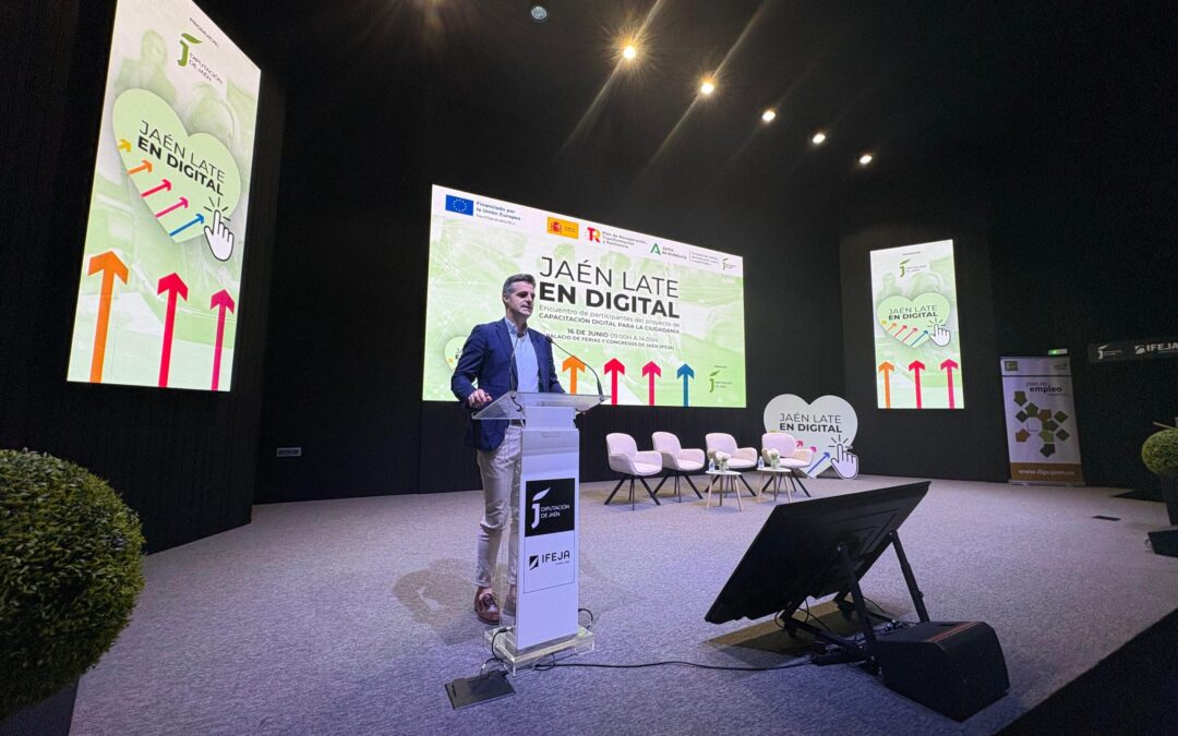 Más de 200 personas de 11 municipios clausuran en Jaén el programa de capacitación digital financiado con fondos europeos
