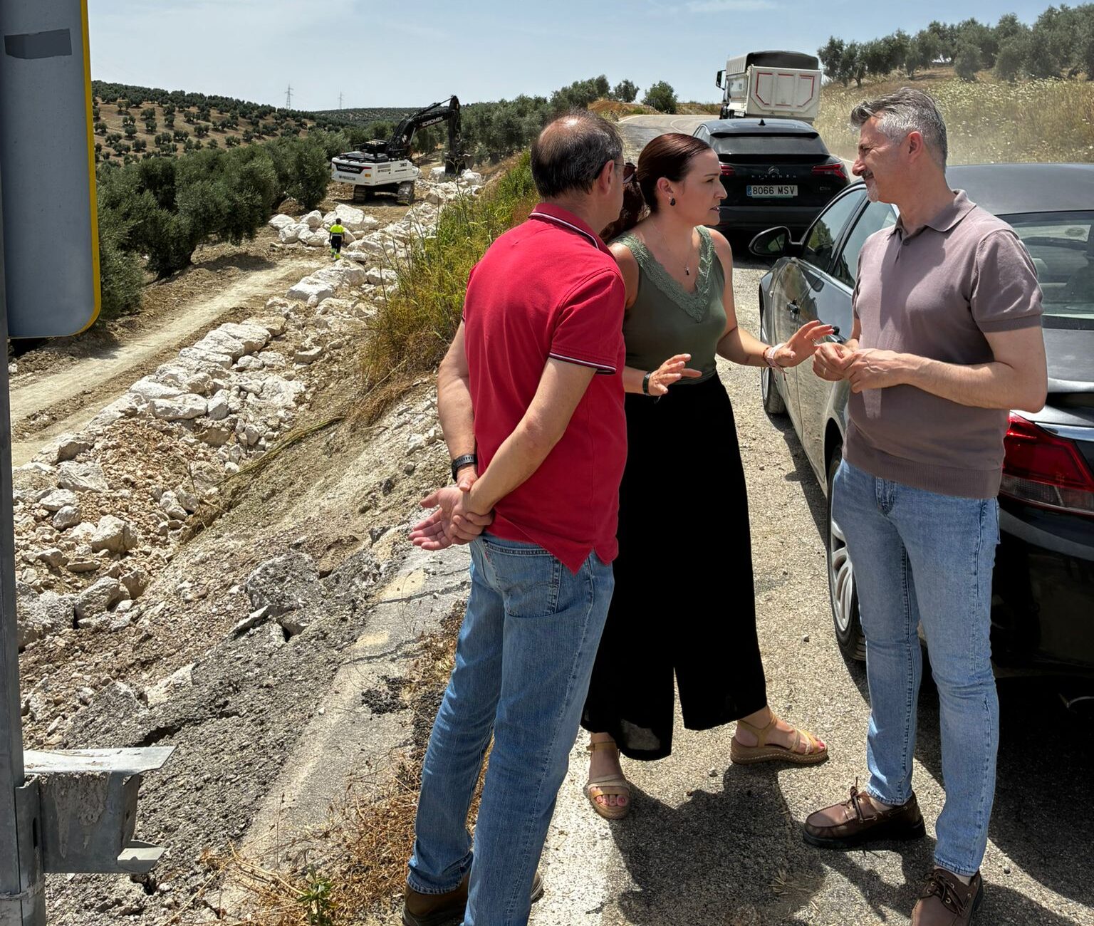 20260620 Visita obras en carreteras de Villanueva de la Reina y Lahiguera (2)