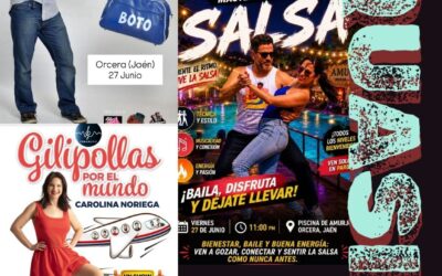Aquasión Amurjo llenará Orcera de cine, música, humor, baile y naturaleza del 24 al 28 de junio