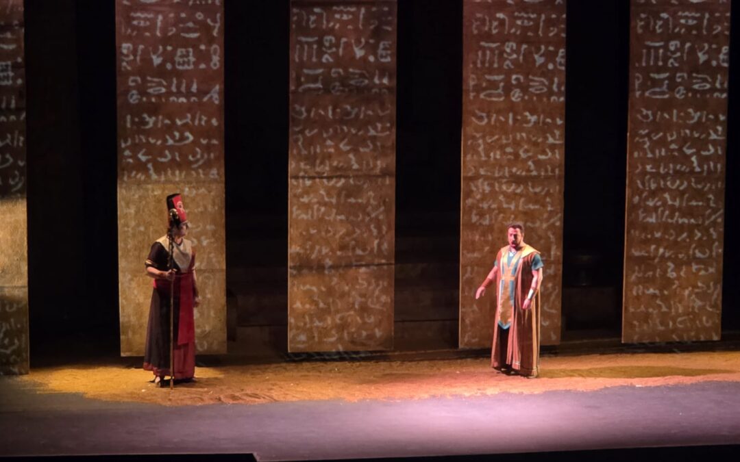 El Teatro Infanta Leonor se rinde ante ‘Aida’ en una noche de ópera grande dentro del festival ‘Jaén suena a ópera’