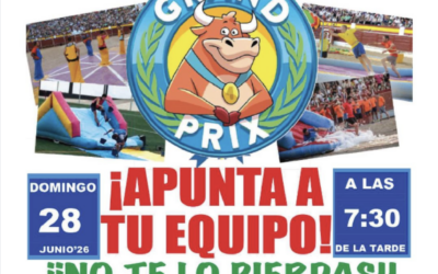 Torredonjimeno celebra el Grand Prix el 28 de junio en el Estadio Matías Prats con música, premios y plazas limitadas para seis equipos