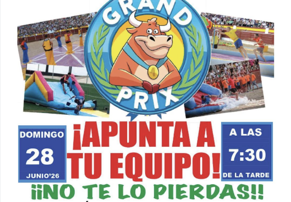 Torredonjimeno celebra el Grand Prix el 28 de junio en el Estadio Matías Prats con música, premios y plazas limitadas para seis equipos