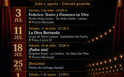 Arquillos estrena el primer Encuentro Nacional de Teatro Amateur con seis compañías y funciones gratuitas al aire libre