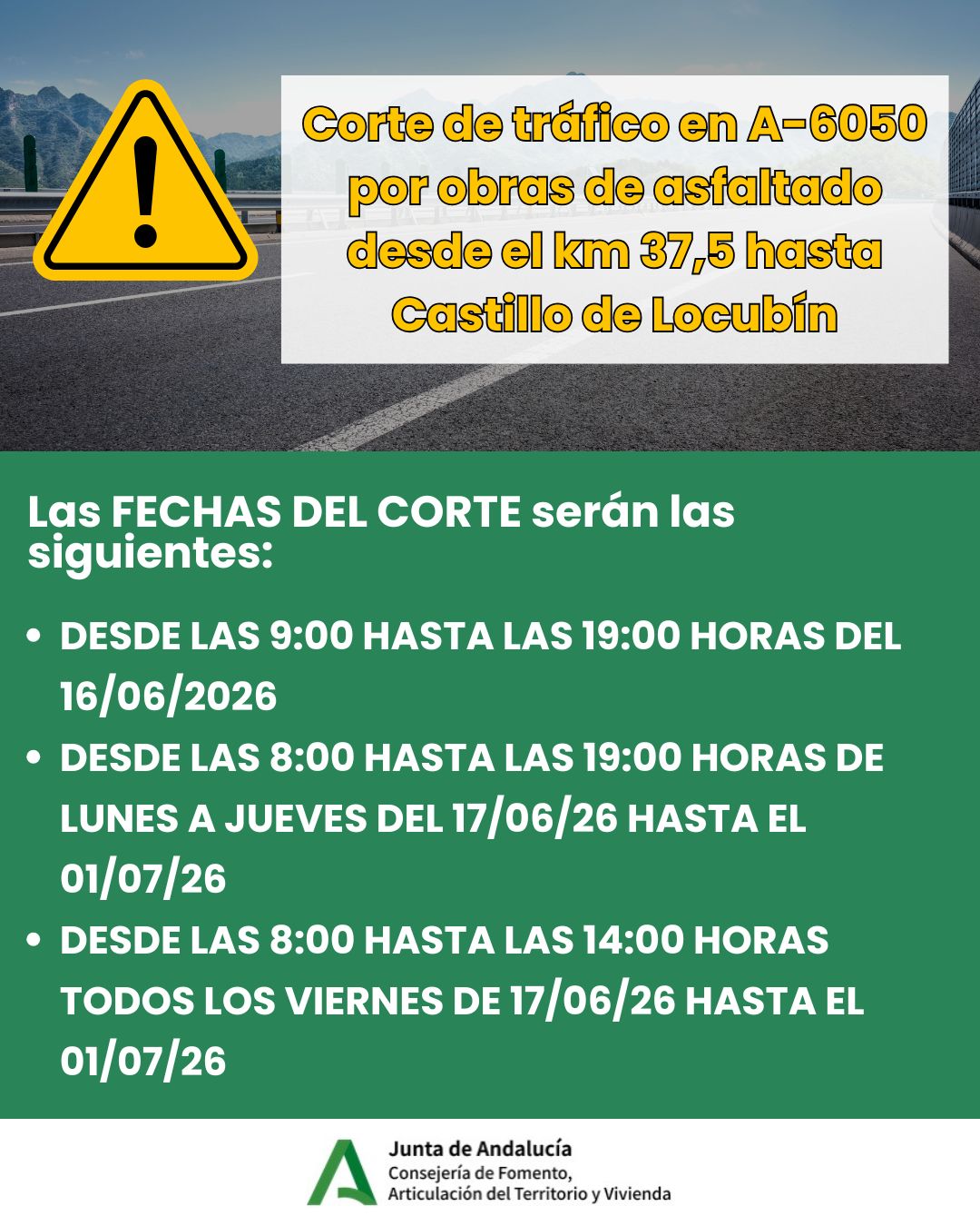 Corte A6050