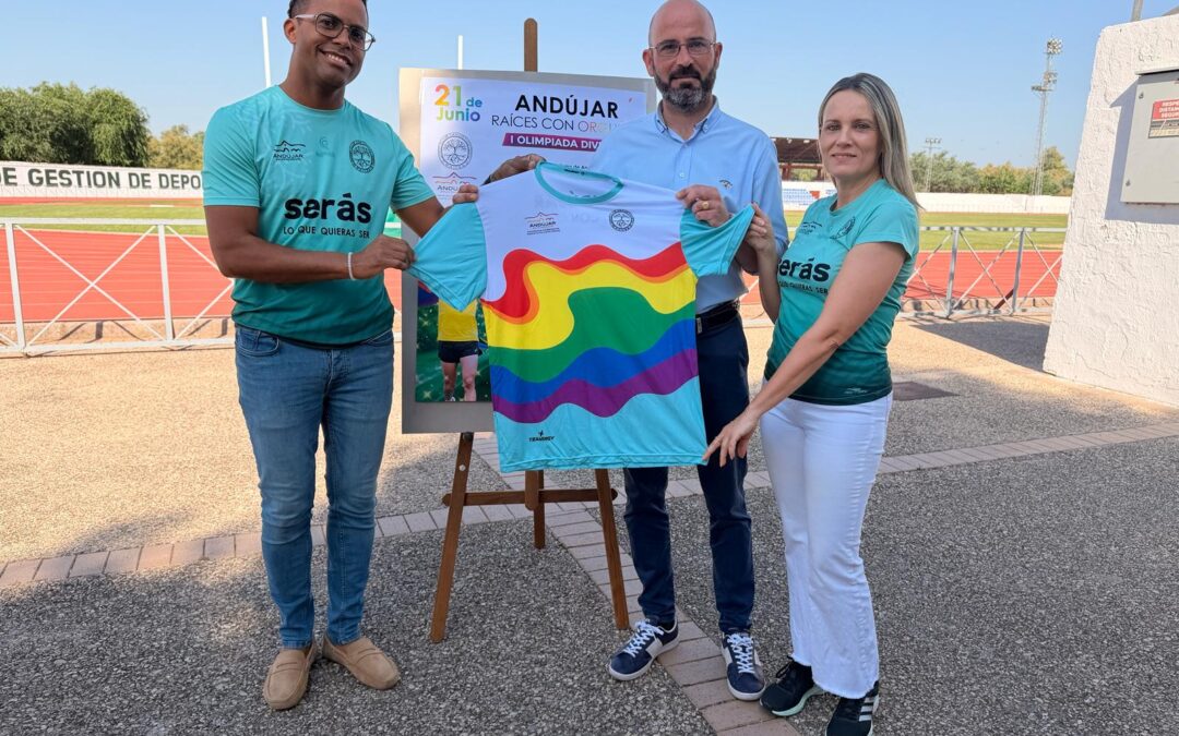Andújar celebrará el 21 de junio su primera Olimpiada Diversa como acto central del Orgullo LGTBIQ+
