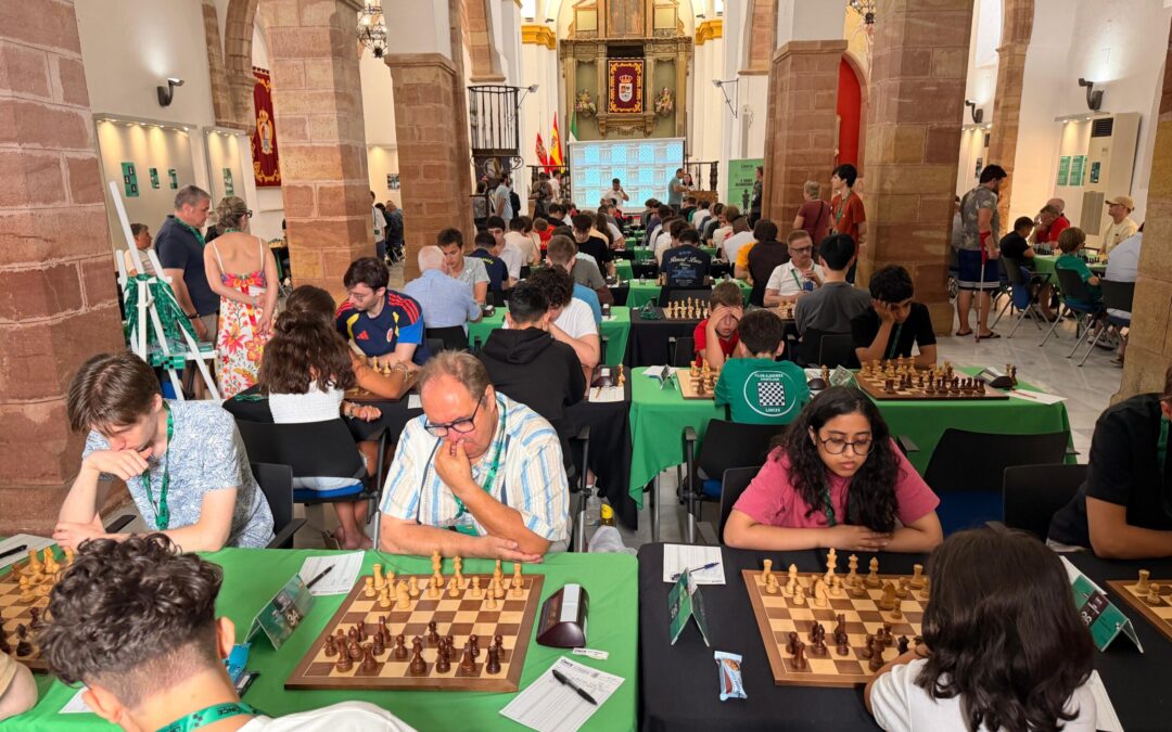 Andújar se convierte hasta el 3 de julio en referente del ajedrez con su torneo internacional, con más de 130 jugadores de 24 países