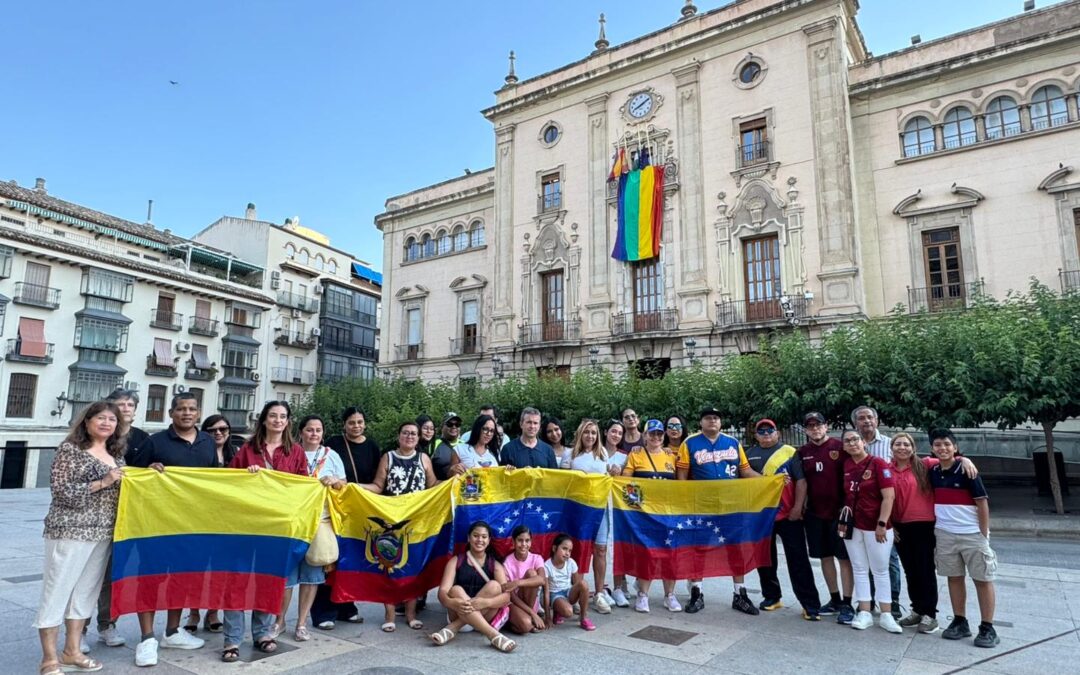 Jaén celebra una concentración solidaria con Venezuela tras los terremotos que han sacudido al país