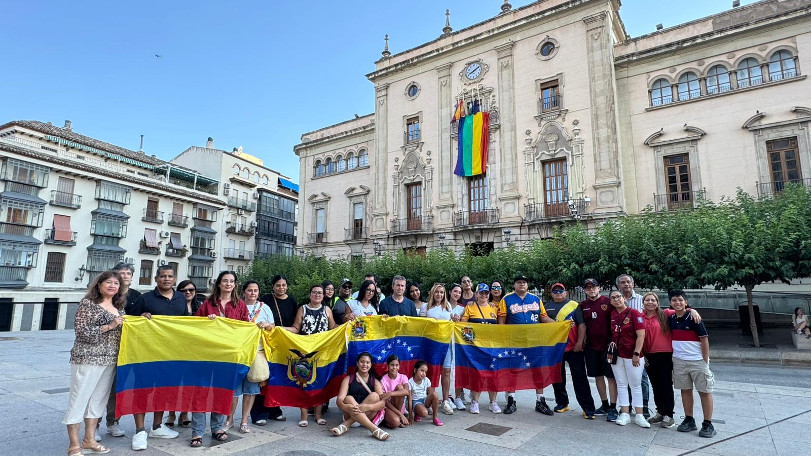 Foto concentración Venezuela