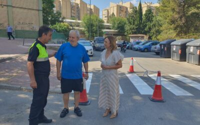 Jaén refuerza la seguridad vial con nueva señalización en distintos barrios de la ciudad