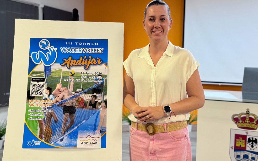 Andújar celebra los días 11 y 12 de junio la tercera edición del Torneo de Watervolley con escolares, jóvenes y categorías absolutas