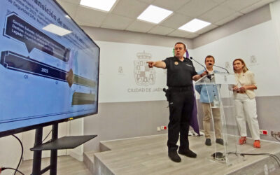 La Policía Local de Jaén registra más de 13.200 actuaciones en 2025 y alcanzará el 100% de su plantilla por primera vez en 17 años