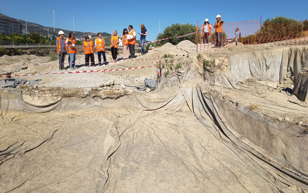 Jaén abrirá en dos meses el Centro de Innovación del Paisaje Olivarero en la Villa Romana del Cortijo de los Robles