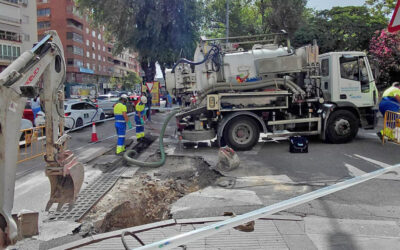 Jaén mantiene movilizado un amplio dispositivo para restablecer la normalidad tras la tormenta del martes