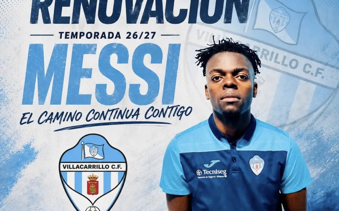 El Villacarrillo renueva a «Messi» y su parecido con Ibai Llanos y Speed se hace viral en redes