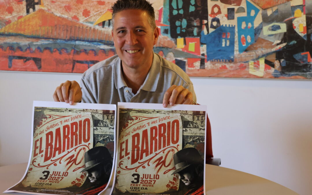El Barrio actuará en Úbeda el 3 de julio de 2027 en una gira nacional de solo 18 ciudades que incluye Madrid, Barcelona o Sevilla