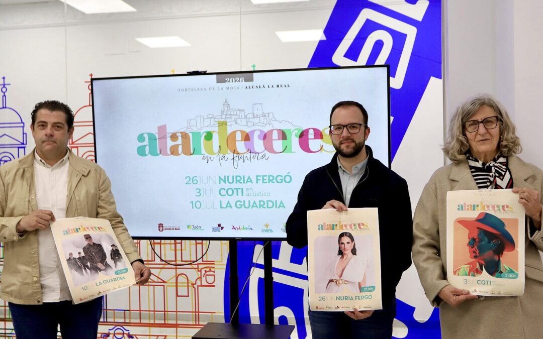 Nuria Fergó, Coti y La Guardia protagonizan la sexta edición de ‘Atardeceres en la Frontera’ en Alcalá la Real