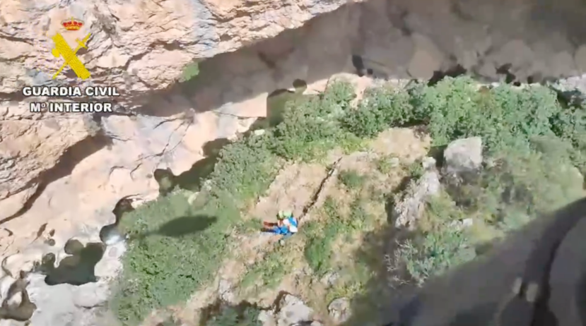 Muere un hombre de 69 años al quedar atrapado en el barranco de la Bolera, en Pozo Alcón