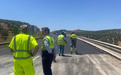 La Junta invierte 17,5 millones en renovar el firme de carreteras autonómicas en la provincia de Jaén