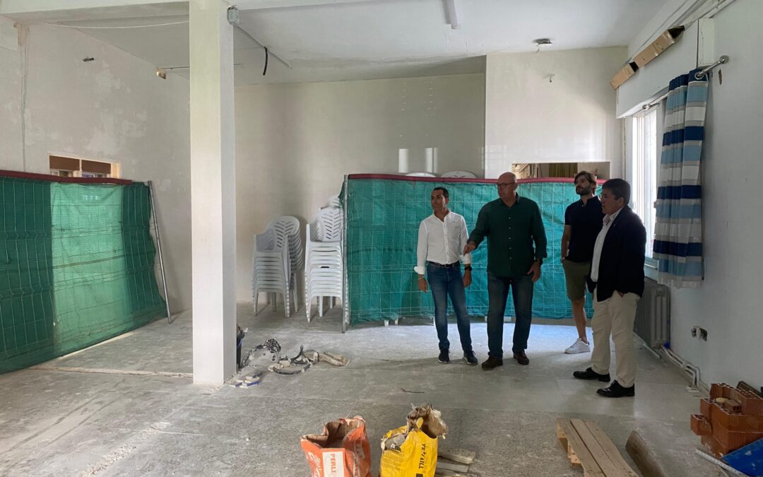 Educación invierte 130.000 euros en eliminar barreras arquitectónicas en el colegio El Olivo de Torredonjimeno