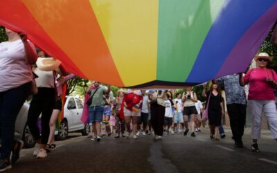 GALERÍA | Más de 200 personas recorren las calles de Jaén en la manifestación del Orgullo LGBTIQA+