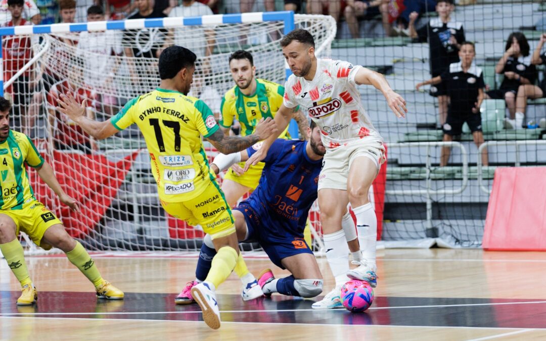 El Jaén Paraíso Interior cae eliminado en la prórroga ante ElPozo Murcia por un gol de Dener a dos segundos del final (4-3)