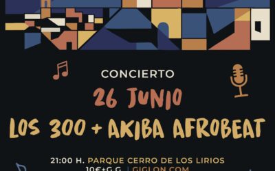Jaén da la bienvenida al verano con el concierto de Los 300 y Akiba Afrobeat dentro del ciclo “Jaén No Duerme en Verano 2026”