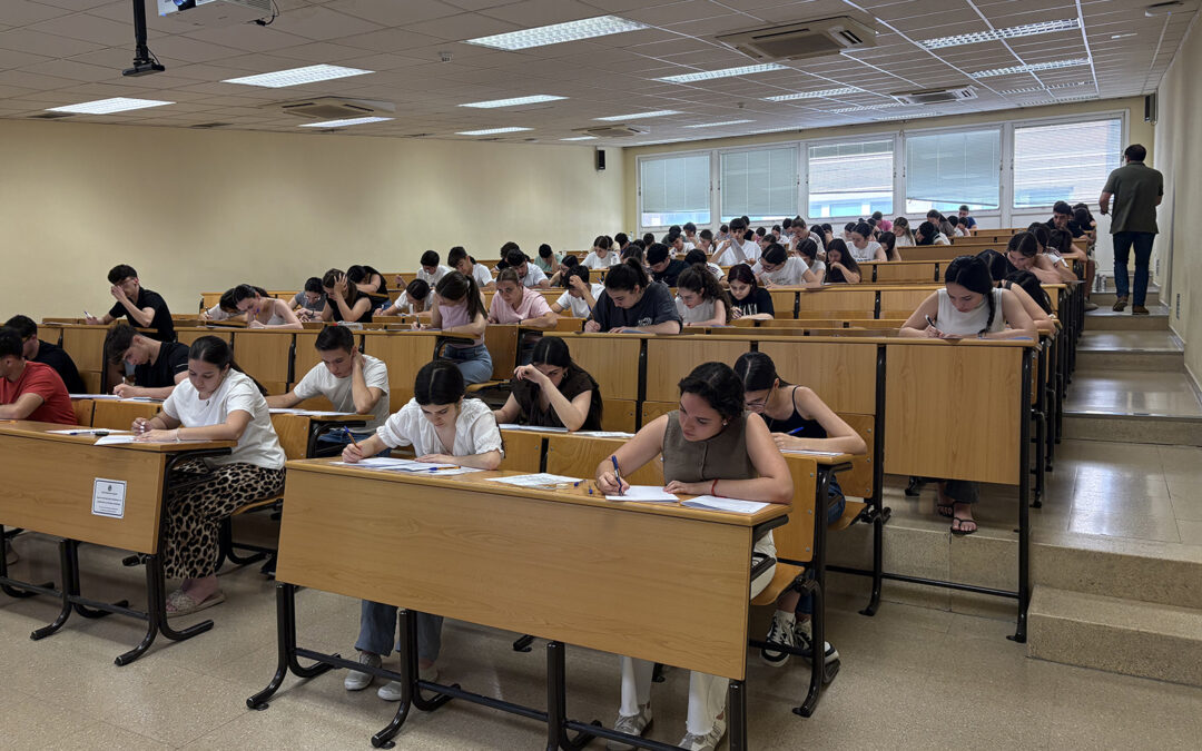 El 93,8% de los estudiantes jiennenses supera la PAU de junio, el mismo porcentaje que el año pasado