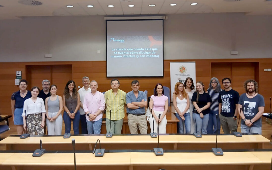 La UJA forma a su personal investigador en técnicas narrativas de divulgación científica junto a ‘The Conversation’
