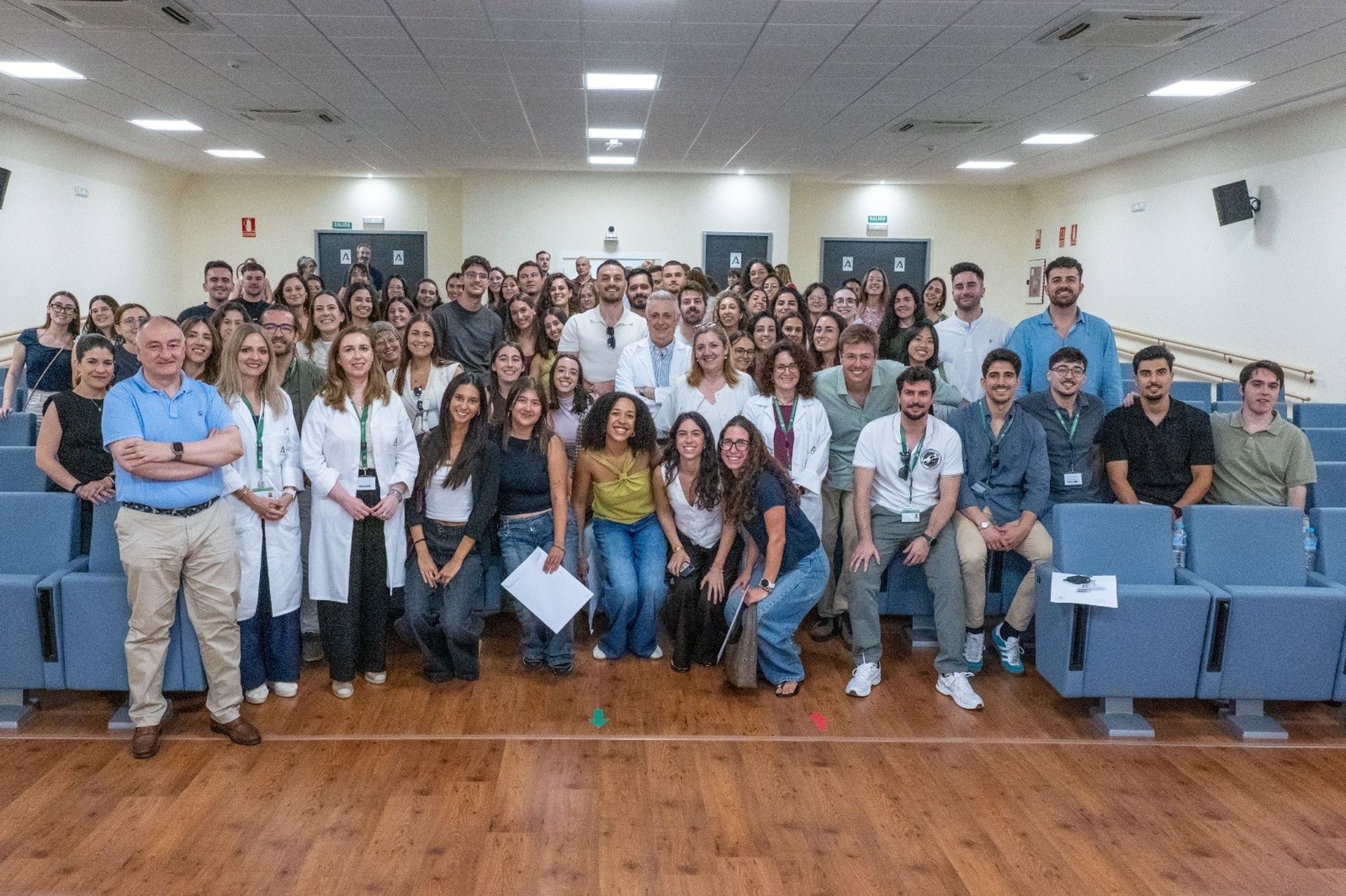 Jaén.- El Hospital de Jaén celebra el acto de bienvenida a 71 especialistas que inician su aprendizaje