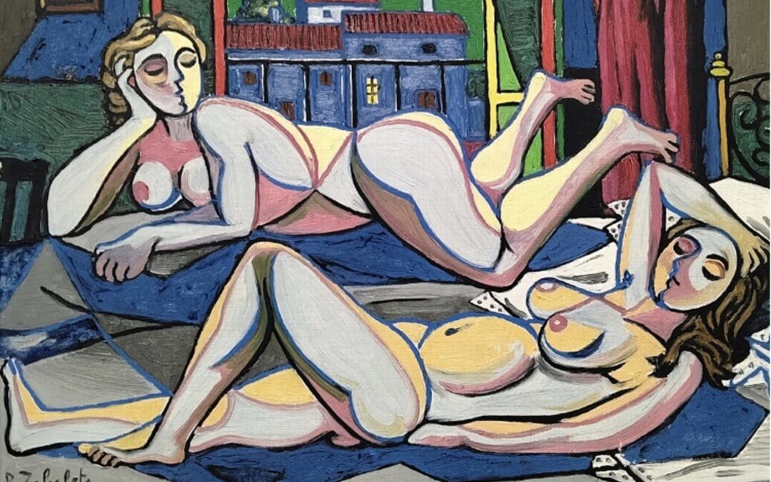 Queda desierta la subasta por el cuadro ‘Nocturno’, de Rafael Zabaleta