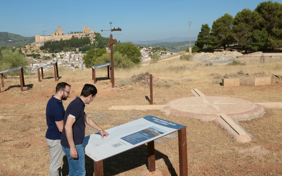 El parque periurbano de Los Llanos se convierte en un nuevo referente del astroturismo en Alcalá la Real con un parque solar y astronómico