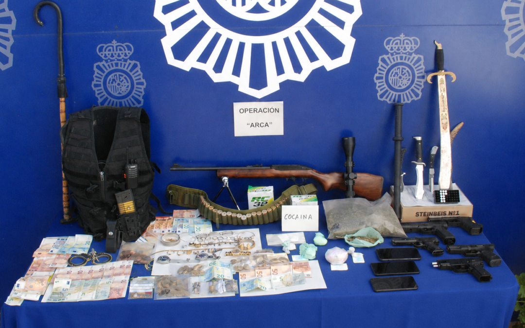 La Policía Nacional desmantela en Úbeda un punto de venta de droga vinculado al clan de los Pikikis con tres detenidos