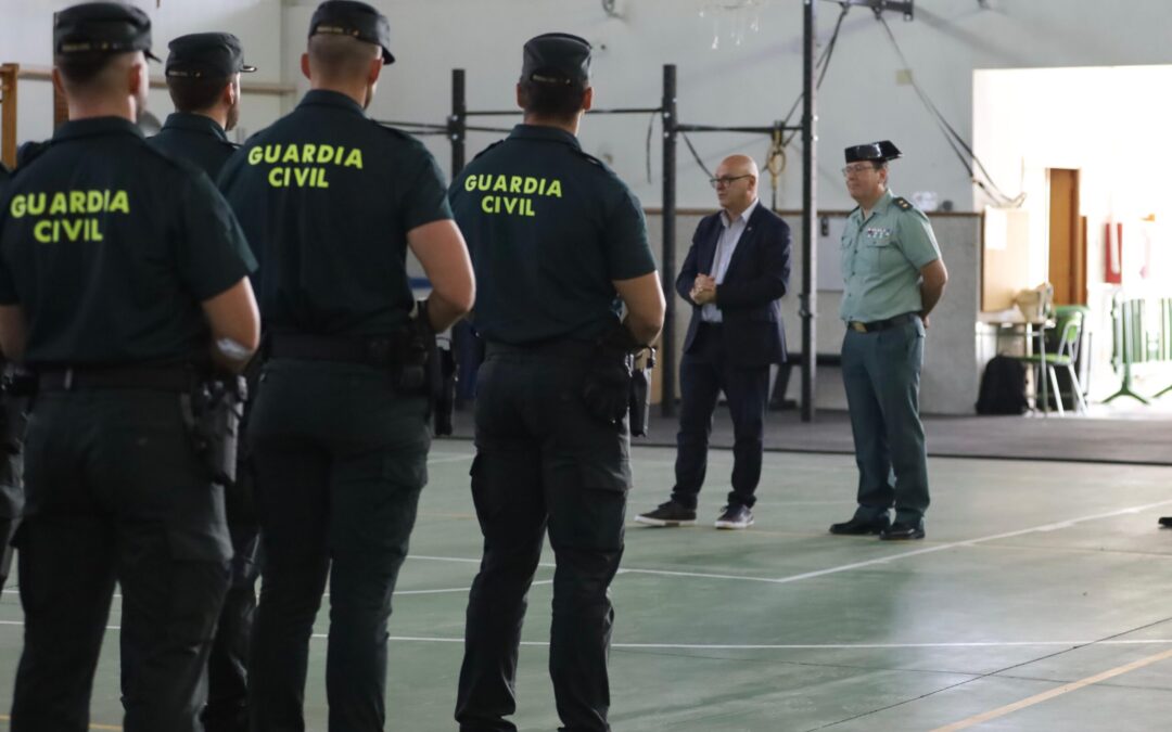 Un total de 82 agentes guardias civiles se incorporan en prácticas a la Comandancia de Jaén para completar su formación profesional
