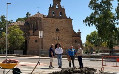 La Diputación suma otros 232.000 euros al entorno de la Ermita de la Virgen de Linarejos con itinerarios peatonales y zonas de recreo