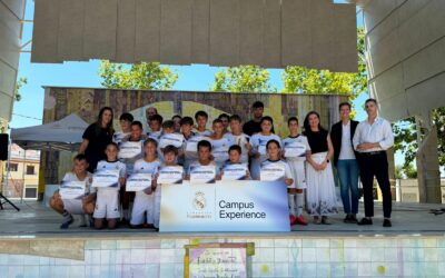 La Diputación clausura en Alcaudete el Campus de la Fundación Real Madrid con un centenar de participantes y anuncia su próxima celebración en Torreperogil