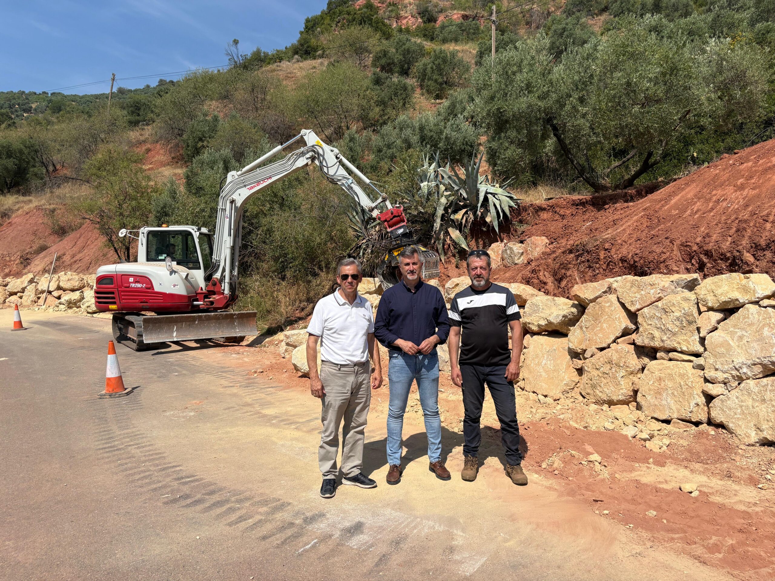 20260708 Visita obras principales carreteras Chiclana de Segura 1