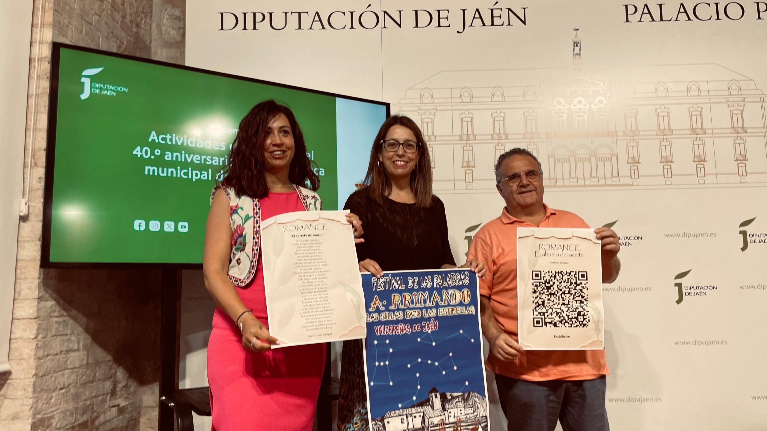 20260713 Presentación Festival de las Palabras de Vald epenas de Jaen 1