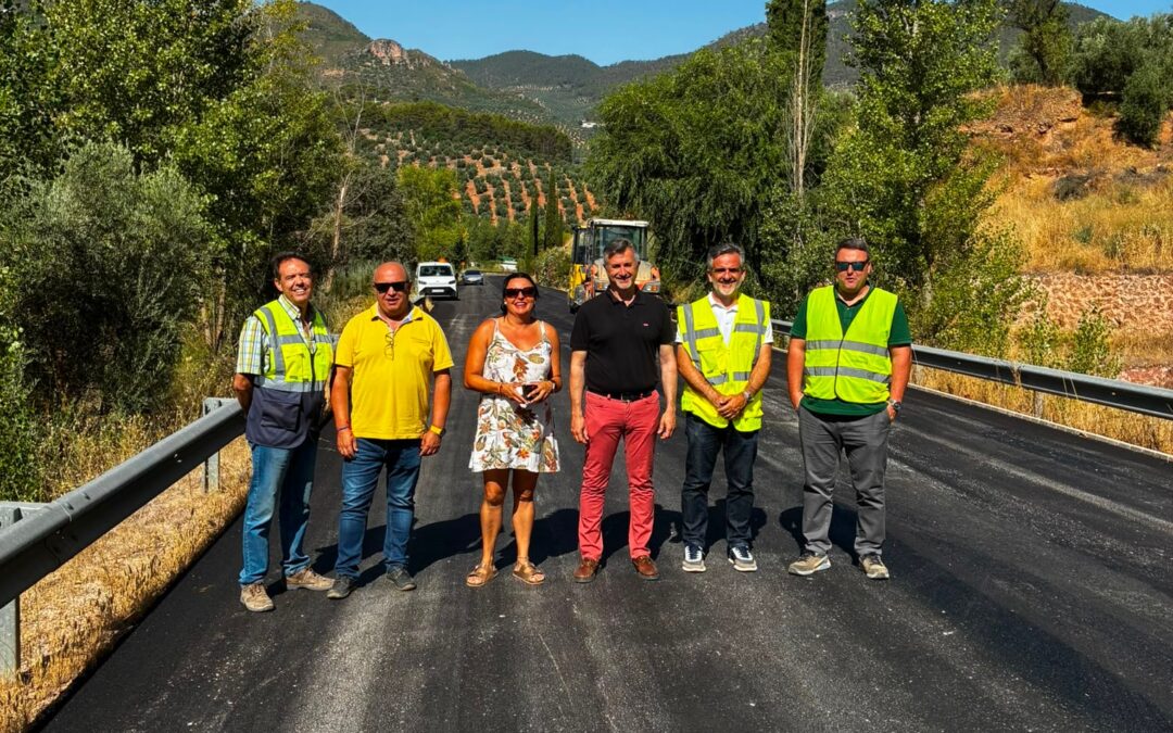 La Diputación mejora la carretera entre Orcera y el Puente del Aguadero con una inversión de más de 400.000 euros