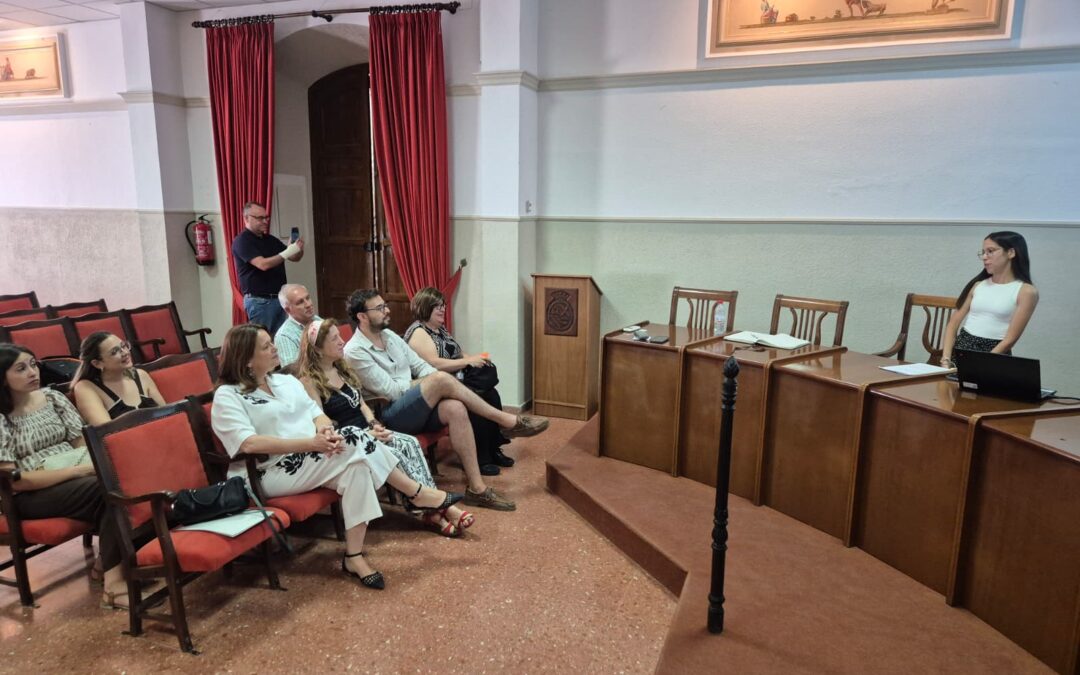 El alumnado que desarrolla el proyecto RAÍZ Jaén presenta sus resultados para elaborar la agenda urbana local de Arjona