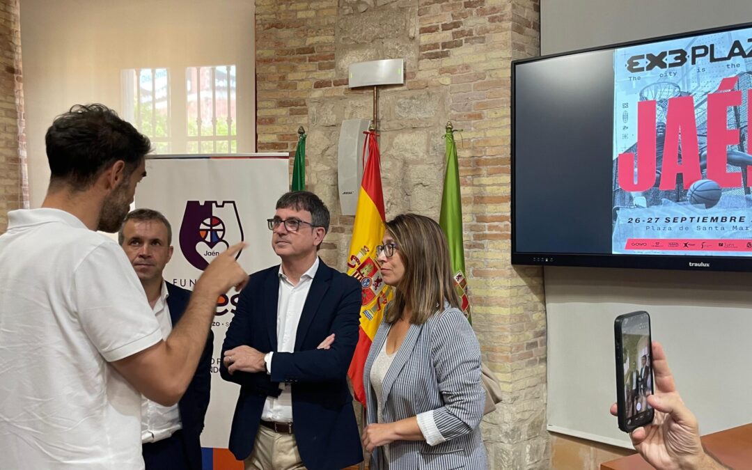 Jaén se convertirá en septiembre en la capital del baloncesto 3×3 con un torneo internacional en la Plaza de Santa María