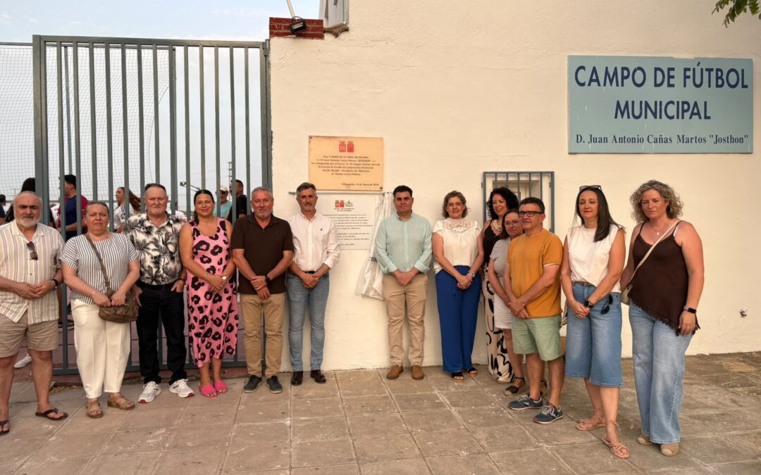 Diputación y Ayuntamiento de Villatorres unen fuerzas para mejorar las instalaciones del campo de fútbol municipal