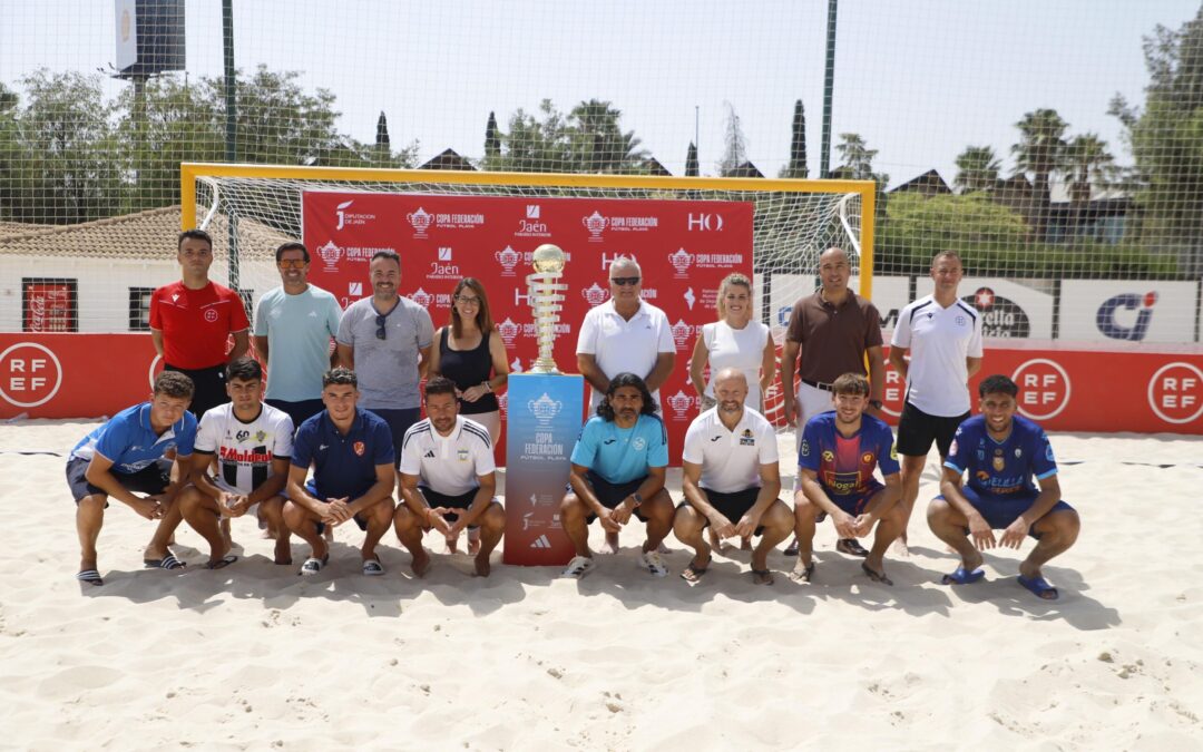 Jaén se convierte de nuevo en referente nacional del fútbol playa con la celebración de la Copa Federación Masculina